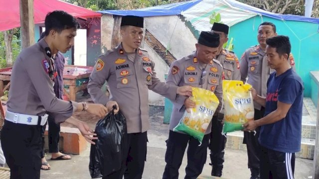 Program Assiama Presisi yang digelar Polres Bantaeng dan Huadi Group di Kampung Erasyya, Desa Bonto Tiro, Kecamatan Sinoa, Kabupaten Bantaeng. (Foto: Istimewa)