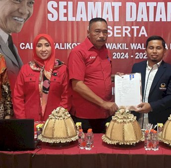 TSM Kembalikan Formulir di PDIP Parepare, Dapat Amanah Program Pemerataan Pembangunan