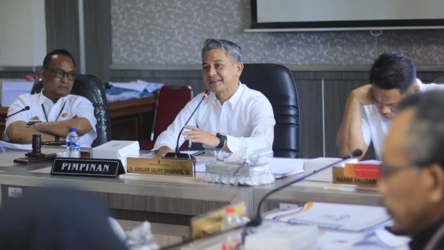Ketua Pansus Ranperda Pengelolaan Terumbu Karang DPRD Sulsel, Andi Januar Jaury Dharwis. (Foto: Humas DPRD Sulsel)