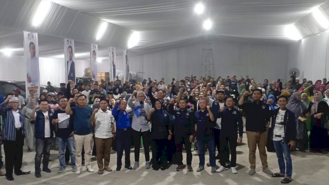 Ket : Dekalarasi Mendung Tasming Hamid jadi Wali Kota Parepare