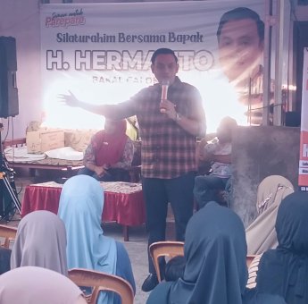 Sosialisasi di Galung Maloang, Hermanto Perkuat Komitmen Sebagai Bacalon Wakil Wali Kota Parepare