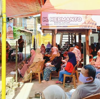 Warga Lapadde Siap Dukung Hermanto Maju di Pilkada Parepare 2024