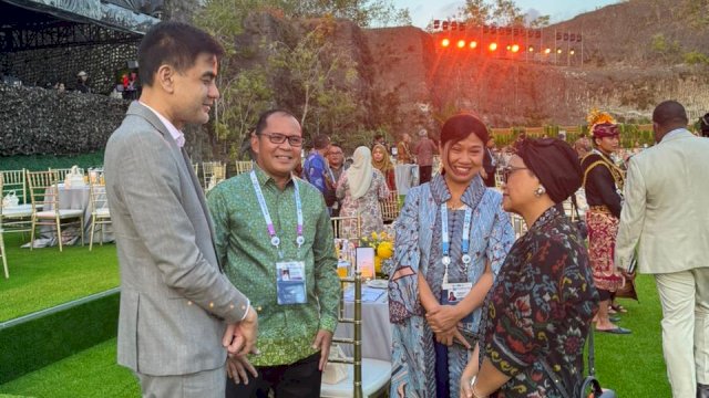 Wali Kota Makassar, Moh Ramdhan Pomanto saat menghadiri kegiatan World Water Forum (WWF) ke-10 di Bali, Minggu (19/5/2024). (Foto: Istimewa)