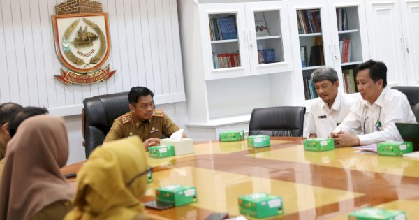 Fokus Tingkatkan Tata Kelola Manajemen Risiko, Pj Sekda Makassar Terima Kunjungan Asitensi BPKP Sulsel