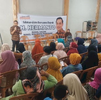 Silaturahmi dengan Warga Bukit Indah, Hermanto Konsisten Gaet Dukungan Menuju Pilkada