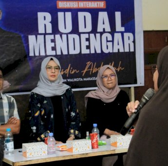 Pilwali Makassar, Rusdin Abdullah Sapa Masyarakat dengan Program Rudal Mendengar