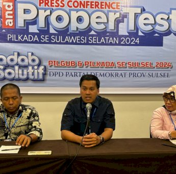 Incar Rekomendasi Demokrat di Pilwalkot Parepare, Andi Nurhaldin Ikuti Fit dan Proper Test