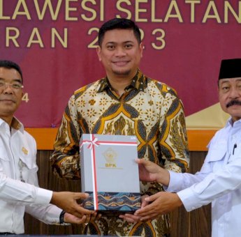 Pemkab Gowa Kembali Terima WTP Ke-12 Kalinya
