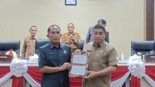DPRD dan Pemkot Tandatangani Rekomendasi atas LKPJ Wali Kota Parepare Tahun 2023