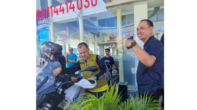 Solihin Kalla Sambangi Kalla Toyota Parepare: Dukungan dan Motivasi untuk TQ Sebelum Serah Terima Jabatan