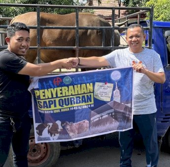 Total 14 Ekor, Huadi Group Distribusi Sapi Kurban untuk Warga Bantaeng