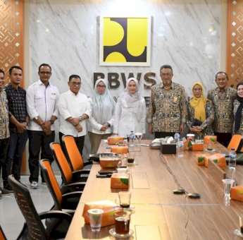 Indah Putri Indriani Kembali Koordinasi, Balai Paparkan Rencana Penanganan Sungai di Luwu Utara