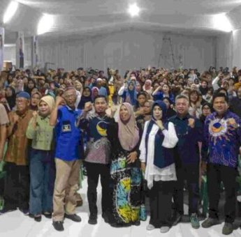 500 Tim Pemenangan Yasser Latief Siap Bekerja Menangkan TSM di Pilkada Parepare