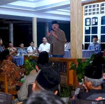 Minta Dukungan Maju ke Pilkada Gowa, Abd Rauf Kunjungan Tokoh ke Biringbulu