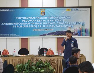 PLN Libatkan Polda Sultra Rumuskan PKT Pengamanan Aset Milik Negara