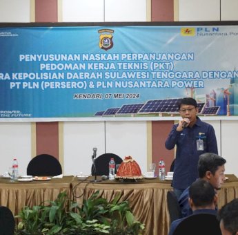 PLN Libatkan Polda Sultra Rumuskan PKT Pengamanan Aset Milik Negara