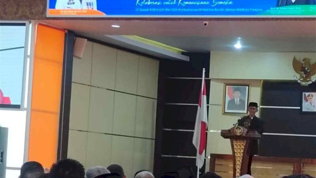 Akbar Ali Ikuti Syawalan Persyarikatan Muhammadiyah, Ajak Terus jadi Pemersatu Bangsa