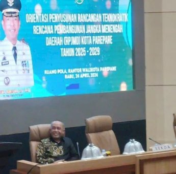 Bappeda Pemkot Parepare Gelar Orientasi Penyusunan RPJMD 2025-2029
