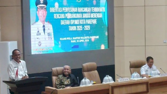 Bappeda Pemkot Parepare Gelar Orientasi Penyusunan RPJMD 2025-2029