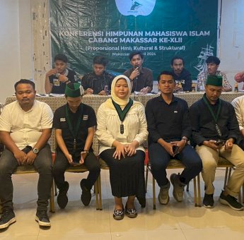 Sarah Agussalim Jabat Ketua Umum HMI Cabang Makassar