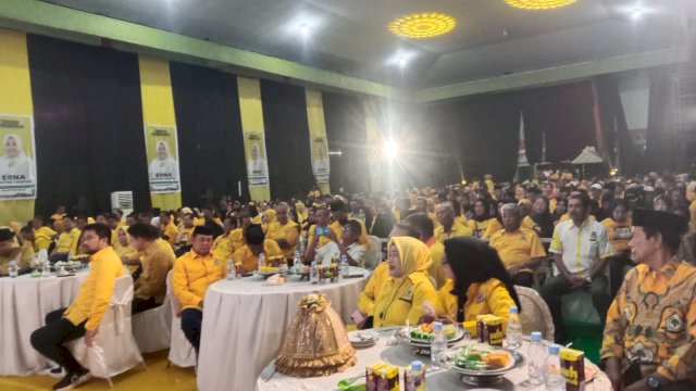 Partai Golkar Parepare Gelar Halalbihalal, Ribuan Kader Hadir Semarakkan Acara