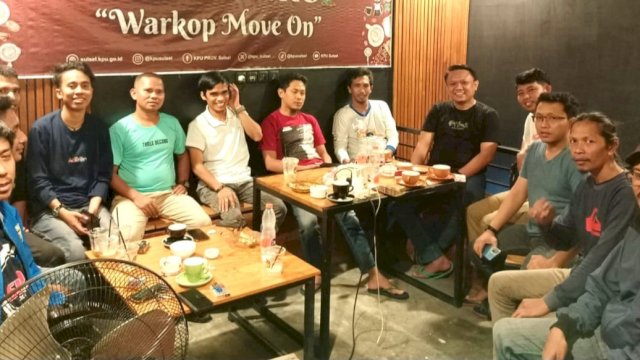 Pertemuan Ketua bersama Pengurus KNPI Kabupaten Kepulauan Selayar, Senin (03/05/2024). (Istimewa)