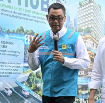 Presiden Jokowi Tandai Pembangunan PLN Hub, Pusat Ekosistem Transisi Energi dan Layanan Digital di Jantung IKN