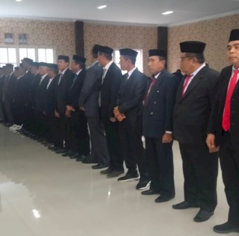Plt Bupati Muna Lantik 31 Pejabat Eselon II