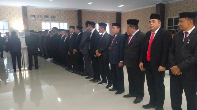 Plt Bupati Muna Lantik 31 Pejabat Eselon II