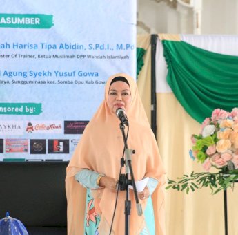 Mussadiyah Rauf Hadiri Semarak Dzulhijjah Wahdah Islamiyah Gowa