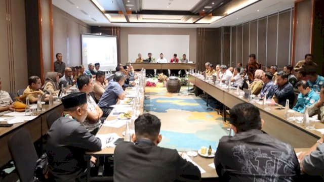 Suasana Rapat pembahasan pra-rancangan APBD perubahan tahun 2024 dan rancangan APBD tahun 2025. (Istimewa)