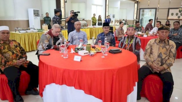 Suasana Pertemuan pihak Sekretariat Presiden RI dengan para Tokoh Adat, Tokoh Agama dan Tokoh Masyarakat. (Istimewa)