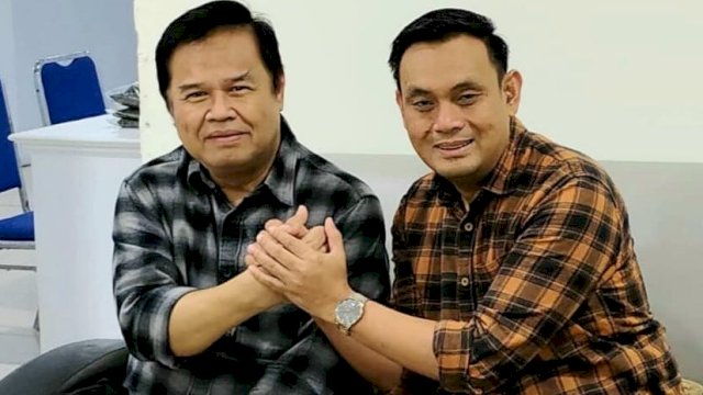 H Syamsul Latanro dan Hermanto Bersilaturahmi, Bahas Kesejahteraan Kota Parepare