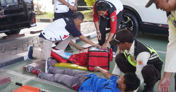 Pegawai PLN UIP Sulawesi Simulasikan Situasi Tanggap Darurat Kebencanaan