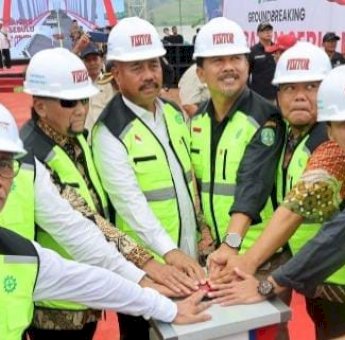 Bupati Kukar dan Sultan Resmikan Ground Breaking Jembatan Sebulu