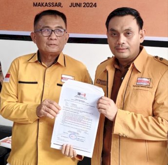 Sah! Hermanto Terima Rekomendasi DPP Hanura untuk Bertarung di Pilkada Parepare
