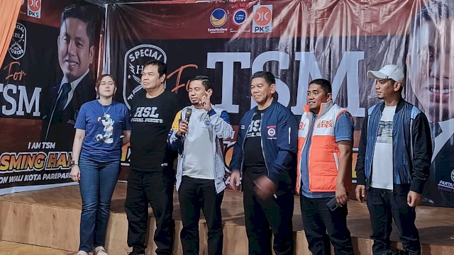 Posko Bacukiki Barat Diresmikan, Langkah Serius HSL Menangkan Tasming Hamid di Pilkada Parepare