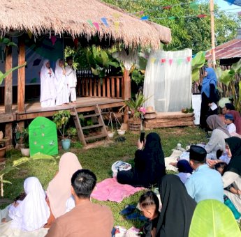 Unik, Wisuda TK Al Husna Gowa bagai Piknik Santri