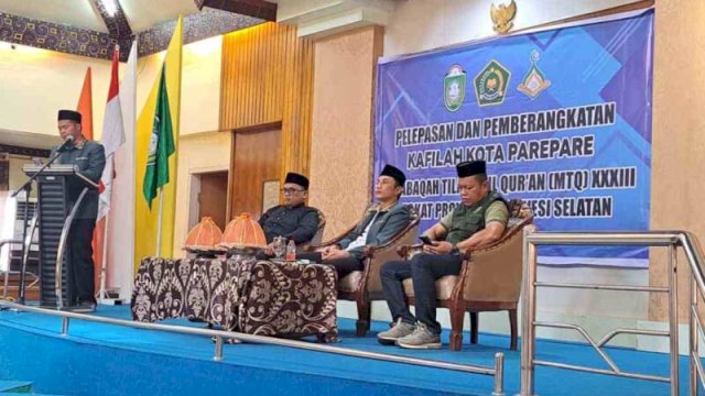 Pemkot Parepare Lepas Kontingen Musabaqah Tilawatil Qur’an