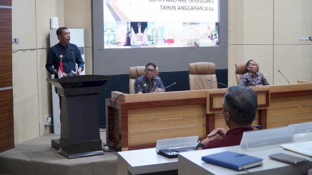 Pj Wali Kota Akbar Ali Pimpin Monev Triwulan I Anggaran 2024