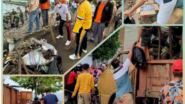RSUD Andi Makkasau Parepare Turut Kerja Bakti Bersihkan Kawasan Pantai Cempae