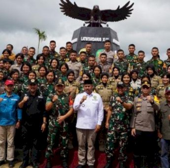Tugu Latsitarda XLIV Kukar Simbol Kemanunggalan TNI dan Rakyat, Bukti Sinergi Membangun Negeri