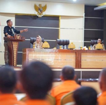 Sosialisasi Rawan Bencana, Akbar Ali Tekankan Pentingnya Sinergitas Seluruh Elemen