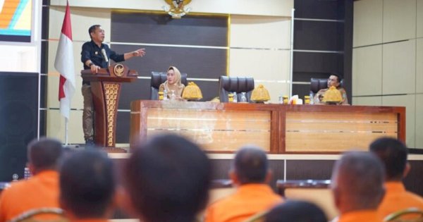 Sosialisasi Rawan Bencana, Akbar Ali Tekankan Pentingnya Sinergitas Seluruh Elemen