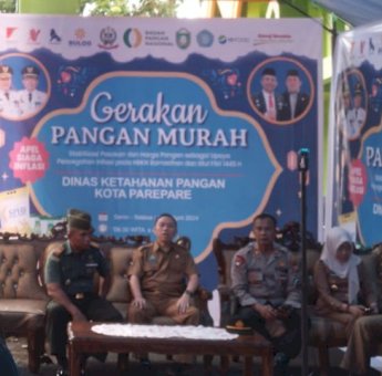 Stabilisasi Pasokan dan Harga Pangan, Pemkot Parepare Gelar Gerakan Pangan Murah
