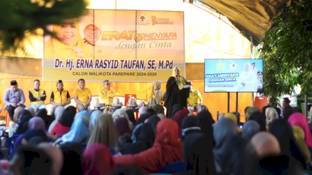 Warga Bukit Harapan Antusias Hadiri ERAT Menyapa: Kaharuddin Kadir Sebut Tanda-tanda Kemenangan Erna Rasyid Taufan