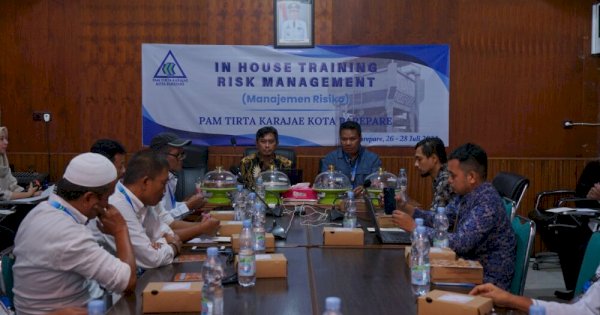 Kegiatan In House Training Risk Management oleh PAM Tirta Karajae Kota Parepare: Menghadirkan Narasumber dari BPKP