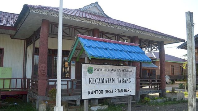 Kantor Kecamatan Tabang, Kutai Kartanegara. (dok. Kontributor)