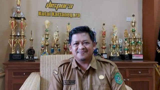 Kepala Dinas Pemuda dan Olahraga Kukar, Aji Ali Husni menjelaskan bahwa Turap Loop telah menjadi tradisi selama Ramadan. (dok. Kontributor)