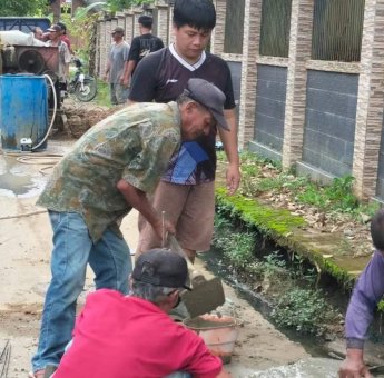 Pembangunan Infrastruktur Desa Purwajaya Berlanjut, Wujudkan Masyarakat Sejahtera